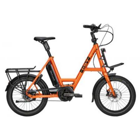 Isy vélo catégorie compact avec porte-bagages et selle à suspension