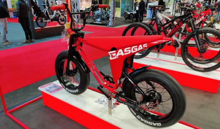 Vélo électrique à assistance, fatbike de GASGAS à Velofollies 2024 Vélo électrique à assistance, fatbike de GASGAS à Velofollies 2024