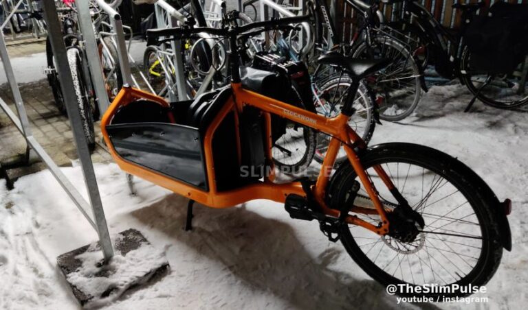 eBullitt - vélo cargo minimaliste avec caisse