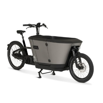 vélo cargo Carqon avec porte d'entrée